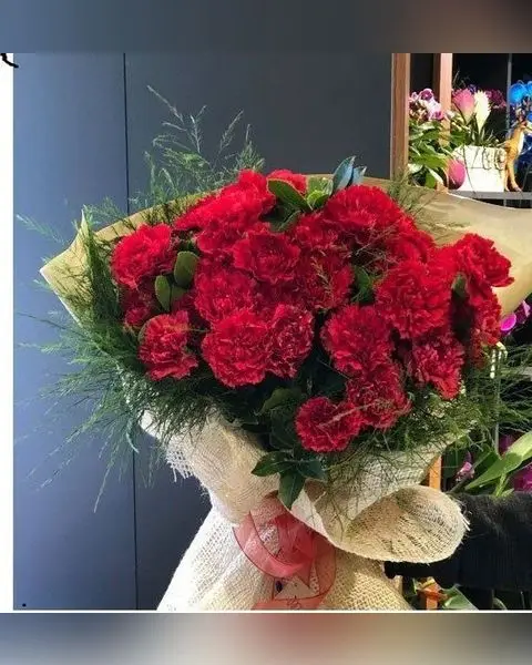 Kırmızı Karanfil Buketi
